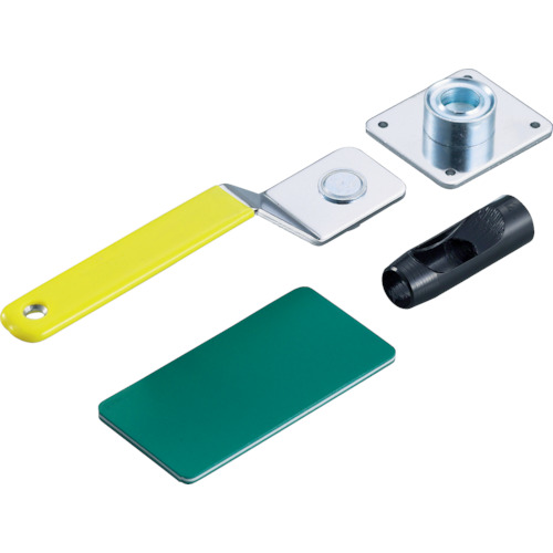 両面ハトメパンチセットプラスチック用１２ｍｍ