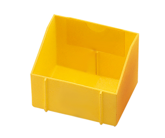 個人ケース　８１×６５×６０ｍｍ　イエロー　６個