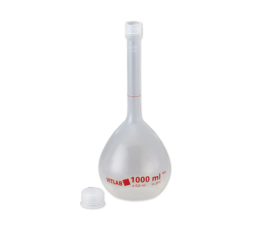 ＥＭユーロＰＭＰメスフラスコ　透明　１０００ｍＬ