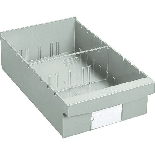 樹脂製引出し内寸２４２Ｘ４０７Ｘ１０８ネオグレー