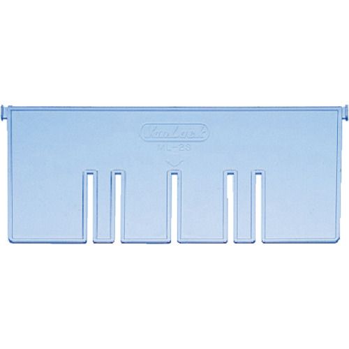 バンラックケースＬ型引出用仕切り板Ｍ２・Ｌ２用
