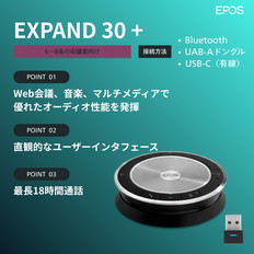 スピーカーフォン（EXPAND　30　+）