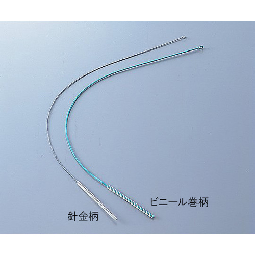 血沈用ブラシ　針金柄　羊毛　４５０×７５×φ４
