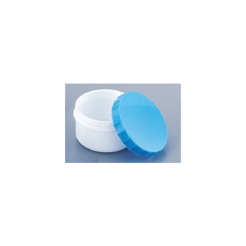 プラ軟こう壺　（深型）　５５ｍＬ　５０個　青