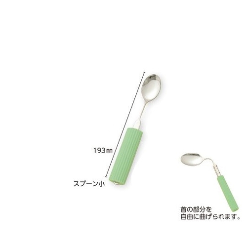 ハンドル・シリコンスポンジ付き　スプーン小