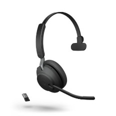片耳用無線ヘッドセット（Jabra　Evolve2　65　UC　Mono　USB-A　Black）