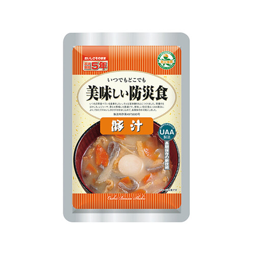 美味しい防災食　（５０食入）　豚汁※