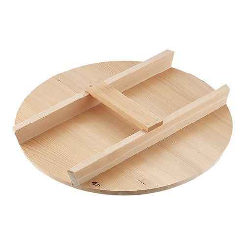 厚手サワラＨ型取手木蓋　４８ｃｍ用