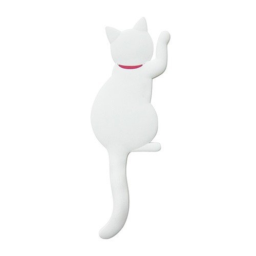 マグネットフック　キャットテイル　シロ