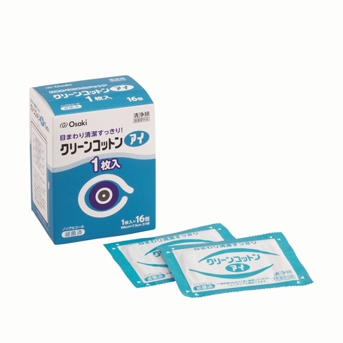 クリーンコットン　アイ　１枚×１６包入×５