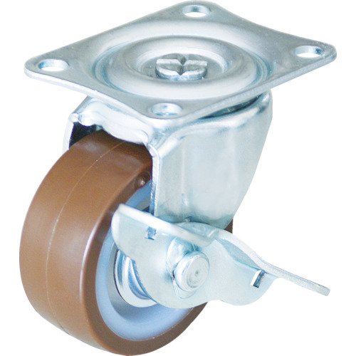 ＴＹＧシリーズ　自在ＳＰ付　ウレタン車　５０ｍｍ
