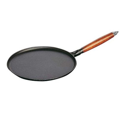 木柄クレープパン　４０５０９－５２５　２８ｃｍ