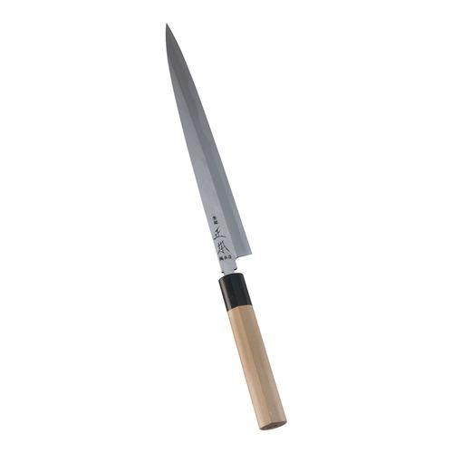 本霞・玉白鋼　柳刃刺身庖丁　２４ｃｍ