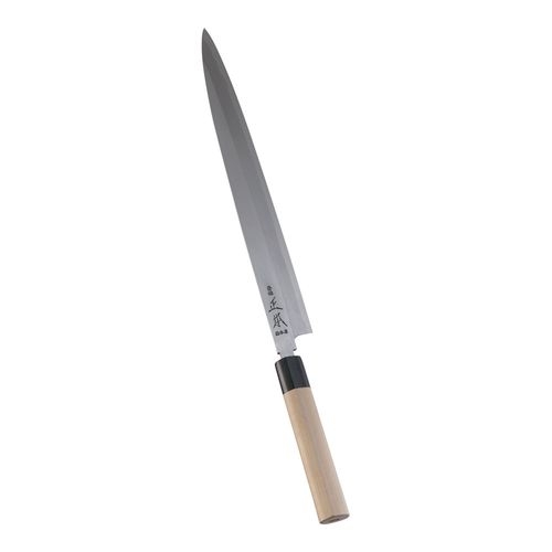 本霞・玉白鋼　柳刃刺身庖丁　３３ｃｍ