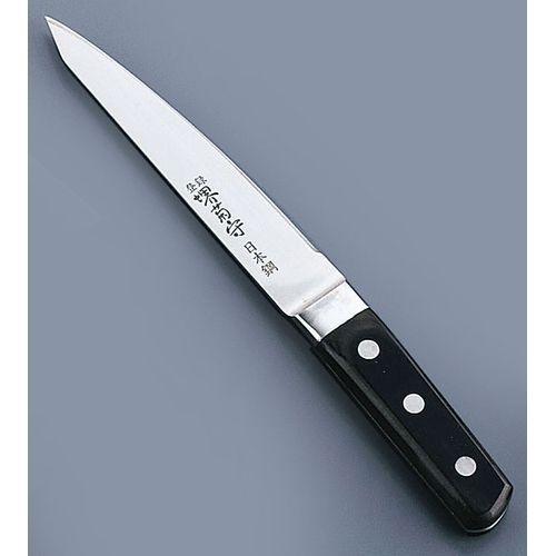堺菊守日本鋼（口金付）骨スキ　丸　１３．５ｃｍ