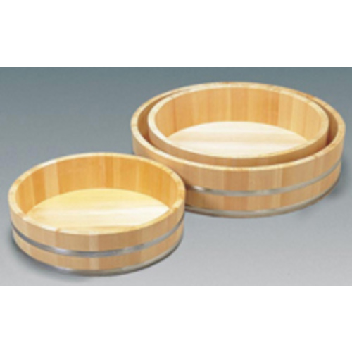 木製ステン箍　飯台（サワラ材）　５４ｃｍ