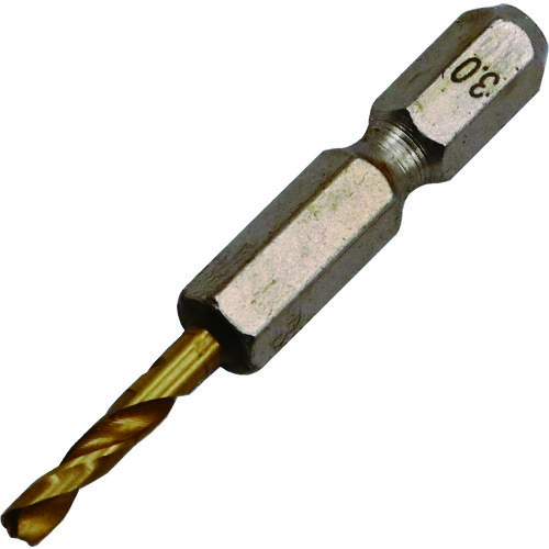 ミツトモ　２本組　六角軸ショートドリル　３．０ｍｍ