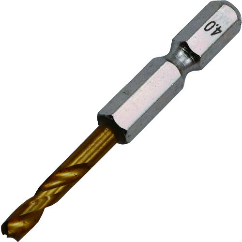ミツトモ　２本組　六角軸ショートドリル　４．０ｍｍ