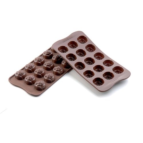 チョコレートモルド　ローズ　ＳＣＧ１３