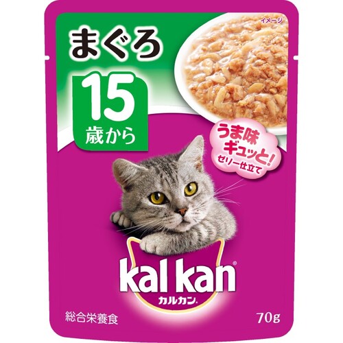カルカンパウチ１５歳まぐろ７０ｇ
