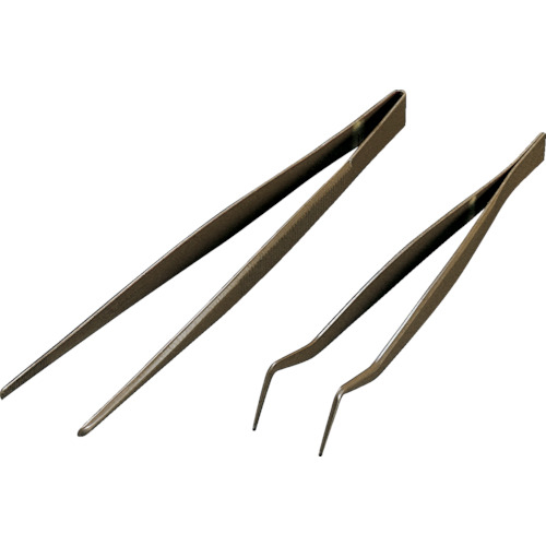 フッ素樹脂コーティングピンセット１２５ｍｍ