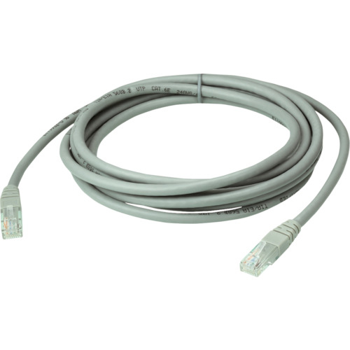 Ｃａｔ６ＵＴＰケーブル／ＲＪ４５コネクタ付／２ｍ