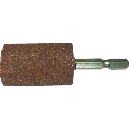 六角軸軸付砥石金属用（ＷＡ）円筒型φ２５×３８ｍｍ