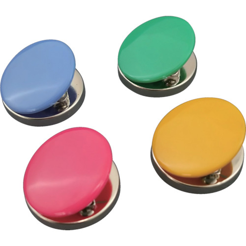 カラーマグネットクリップ小３０ｍｍ（２０個入）