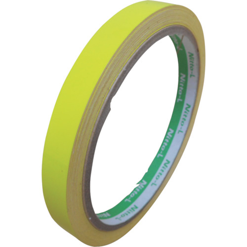 蛍光テープ　１０ｍｍ×５ｍ　レモン