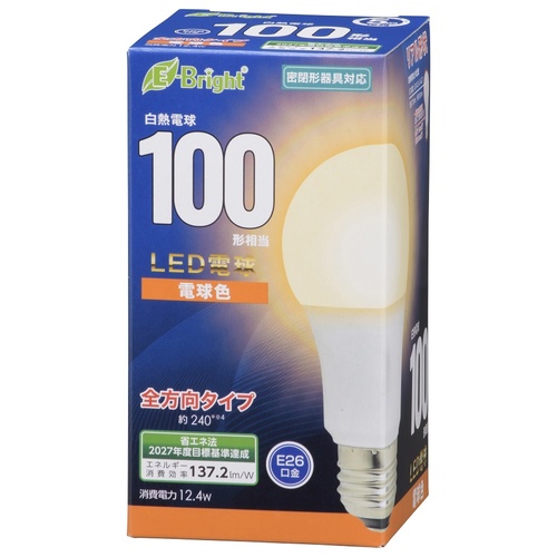 ＬＥＤ電球　Ａ　Ｅ２６　１２Ｗ　電球
