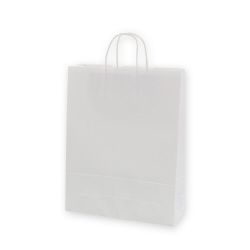 ２５チャームバッグ　２才　晒白無地　５０枚