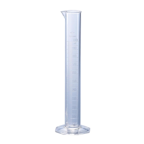 ケミカルメスシリンダーＳ　刻印目盛　Ｓ－１００ｍＬ