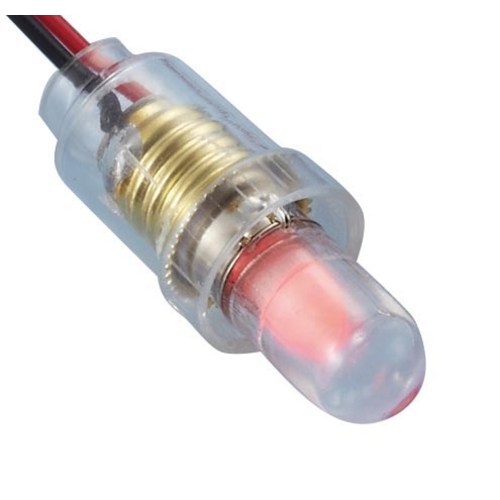 ＬＥＤランプ（豆球型）　ＴＬＥ１０Ｆ－３Ｒ（赤）