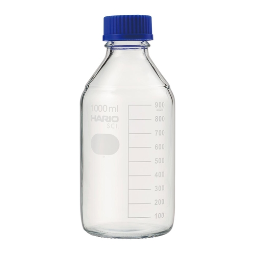 ねじ口瓶（青蓋付　ＨＡＲＩＯ）　１０００ｍＬ