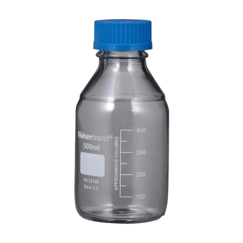 メジューム瓶（青蓋付Ｆｉｓｈｅｒ）　２０００ｍＬ