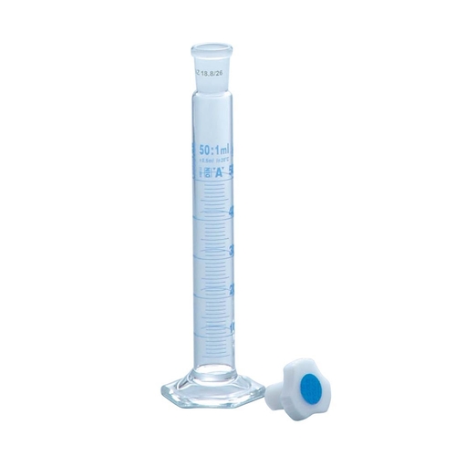 有栓メスシリンダー（ＩＳＯＬＡＢ）　２５ｍＬ