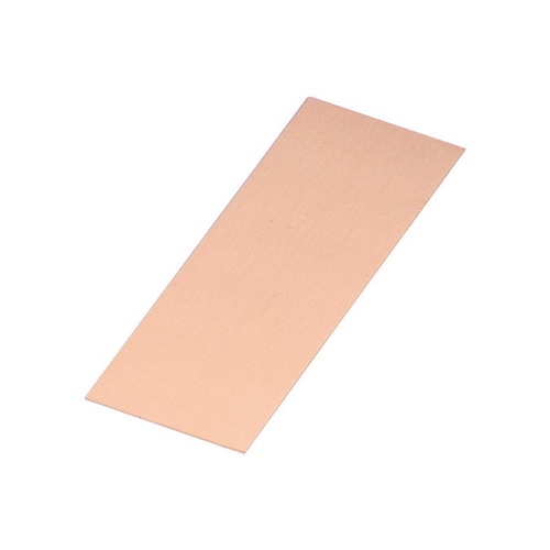 実験用金属板　Ｂ－０２　銅板　４５×１２０ｍｍ
