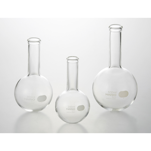 柴田科学　丸底フラスコ（ＨＡＲＩＯ）　２００ｍＬ