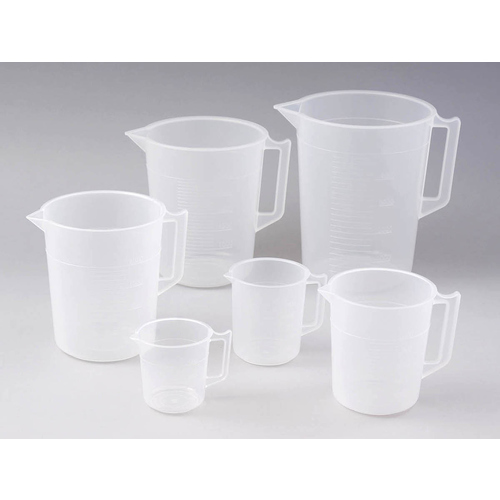 エコノミーＰＰ手付ビーカー　５００ｍｌ