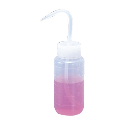 ポリ丸型洗浄瓶（広口）　２５０ｍＬ
