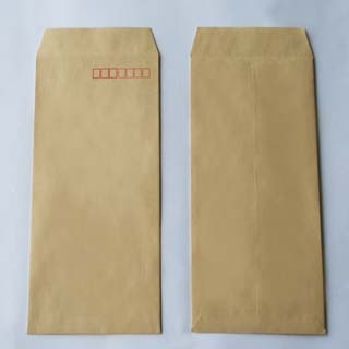 洋4タテ 中貼 クラフトCoC 85 〒枠入