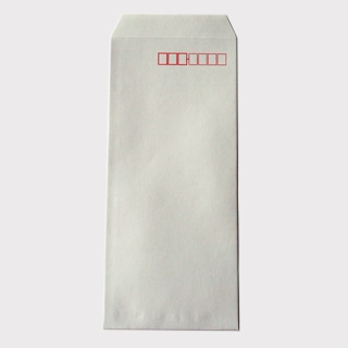 長4 スミ貼 ECグレイ 80 〒枠入