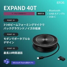 スピーカーフォン（EXPAND　40T）