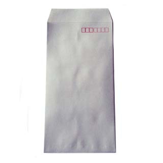 長3 中貼 SKグレイ 70 〒枠入