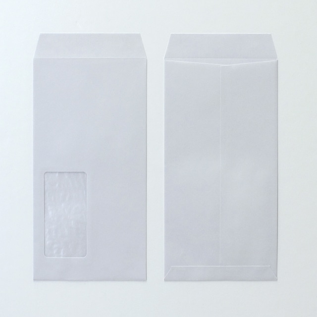 長3 窓付 中貼 Kスカイ 85 〒枠ナシ A653 グラシン窓