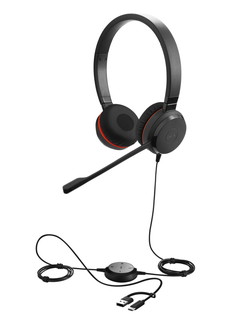 両耳用有線ヘッドセット（Jabra　Evolve　30　II　Stereo　MS　USB　C/A）