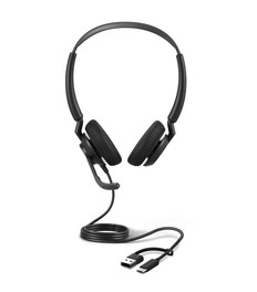 両耳用有線ヘッドセット（Jabra　Engage　50　II　Link　MS　Stereo　USB　C/A）