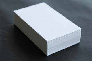 名刺 ｴﾘｰﾄ 18面付(100枚)