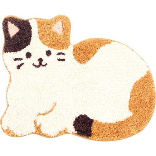 ＦＤアニマルラグマットみけねこＢＥ