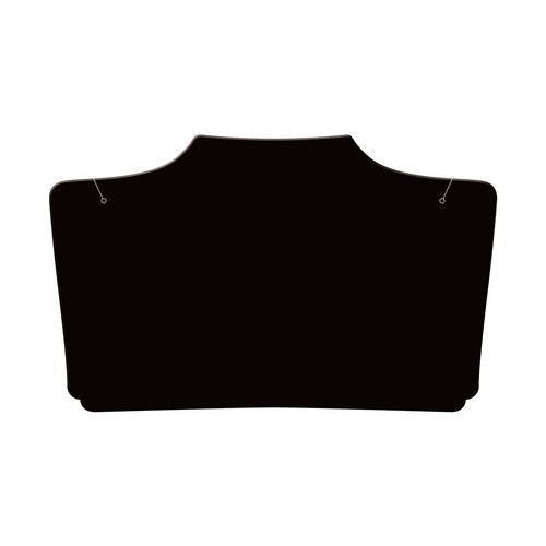 ネックレス専用台紙　ブラック　ワイド　５冊入